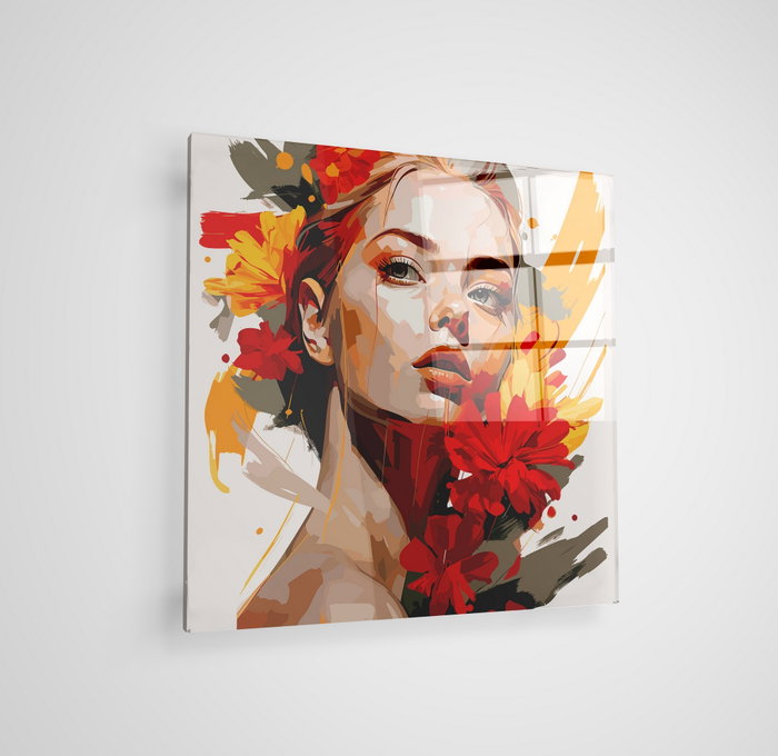 Wallity Cuadro Decorativo de Vidrio Templado Multicolor 50 x 50 cm Wallity Cuadro Decorativo de Vidrio Templado Multicolor 50 x 50 cm
